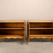 Danish Mid-Century Henning Kjærnulf Oak Bedside Cabinets or Sideboards