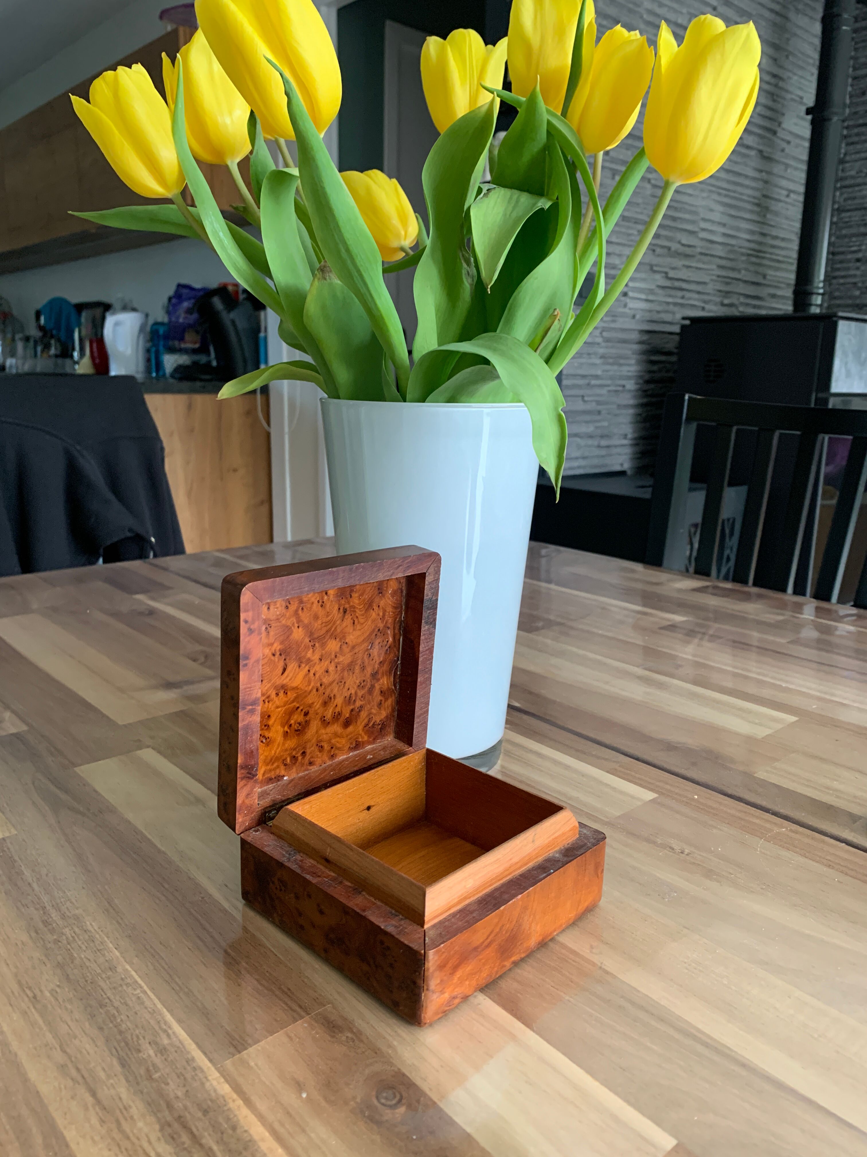 Vintage thuya box from morocco