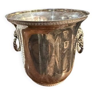 Silver-plated champagne bucket