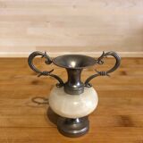 Onyx and pewter amphora