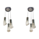 Mid-century murano glass pendant lights, 1970s, set of 2