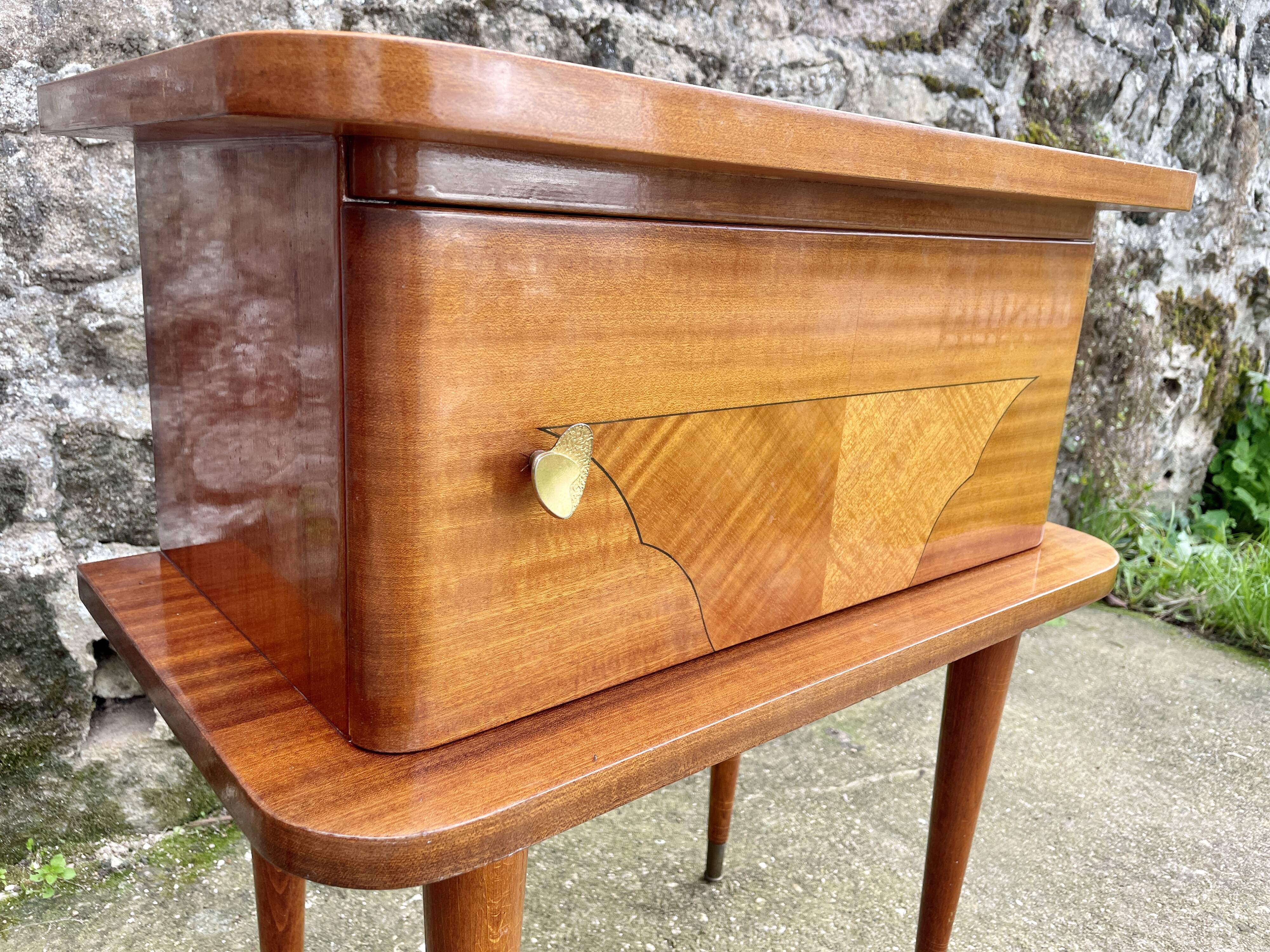 Pair of 1960 bedside tables