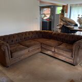 Chesterfield corner sofa