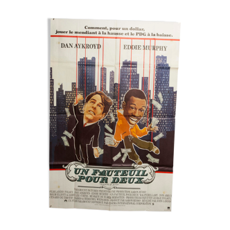 Affiche 160x120 "Un fauteuil pour deux" Dan Aykroyd - Addy Murphy 1983