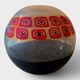 Murano blown glass vase – "Murrines" decoration and Bullicante effect