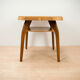 Vintage  coffee table  crab  by jindrich halabala for up závody - 1930s