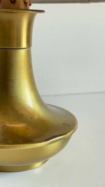 Lampe en laiton vintage