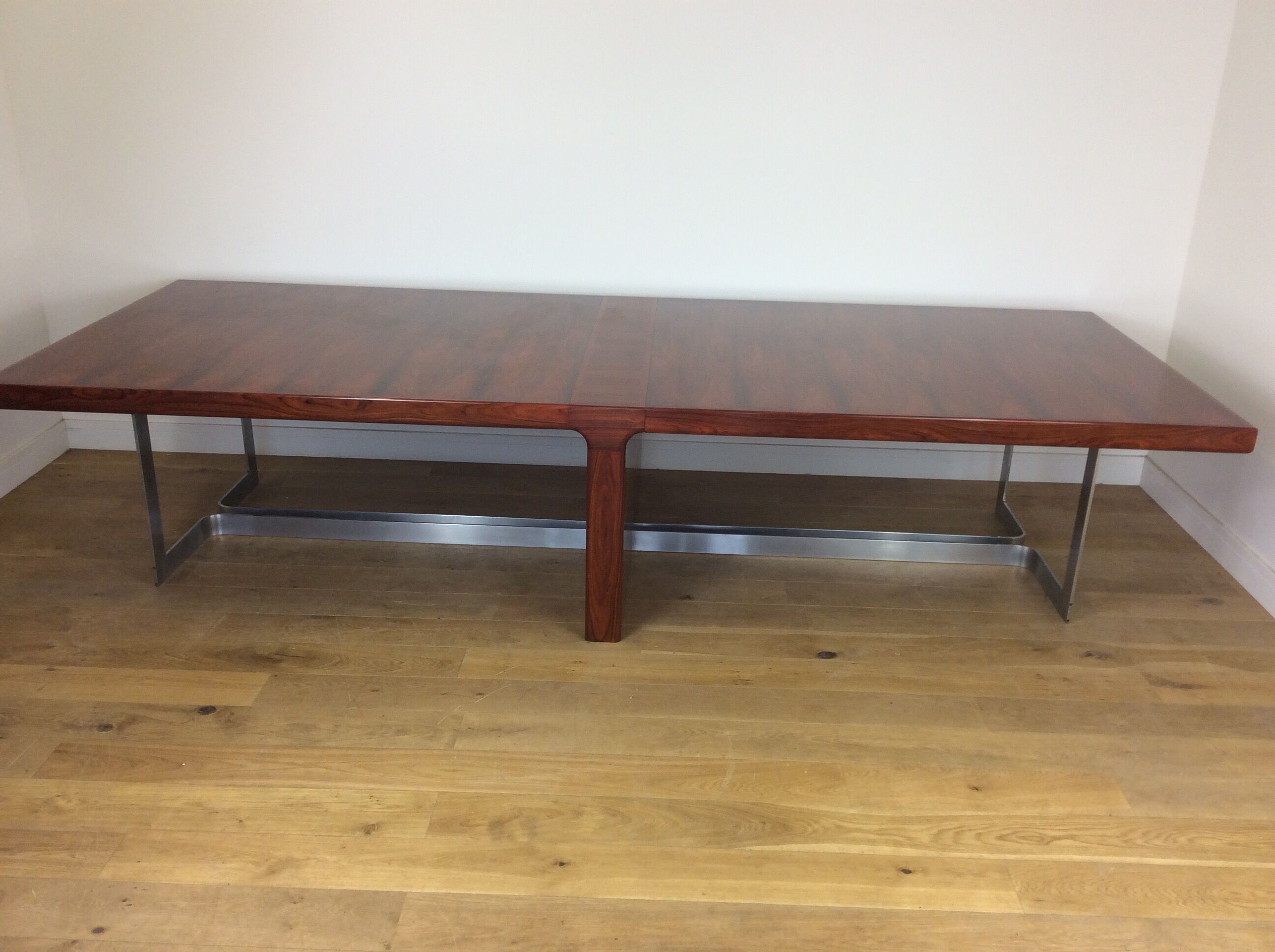 Mid century rosewood conference table
