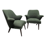 Fauteuils boucle du milieu du siècle