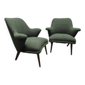 Fauteuils boucle du milieu du siècle