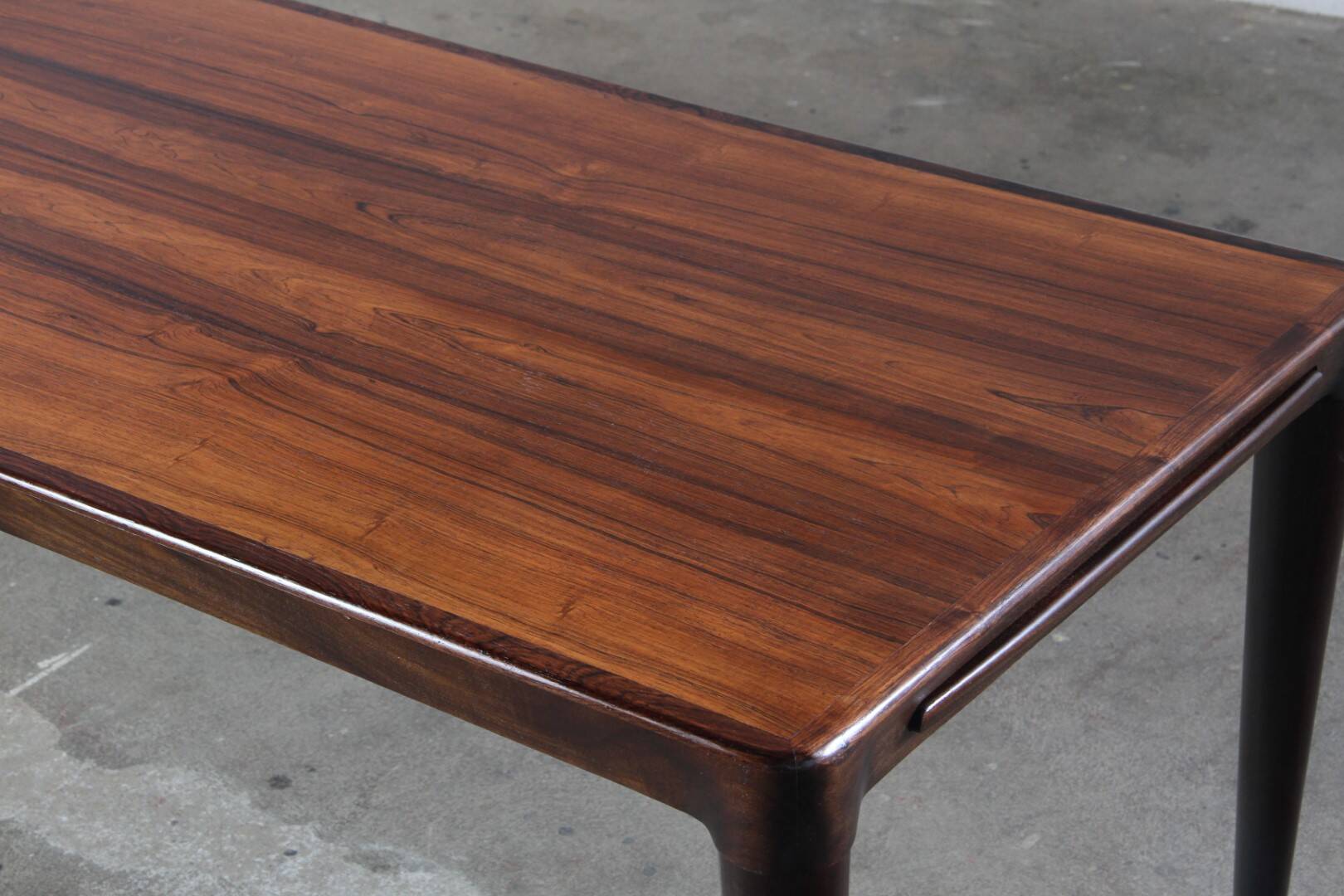 Vintage 1960s Rosewood Coffee Table, B.C. Møbler Vejle, Denmark