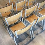 Batch of 10 nursery chairs