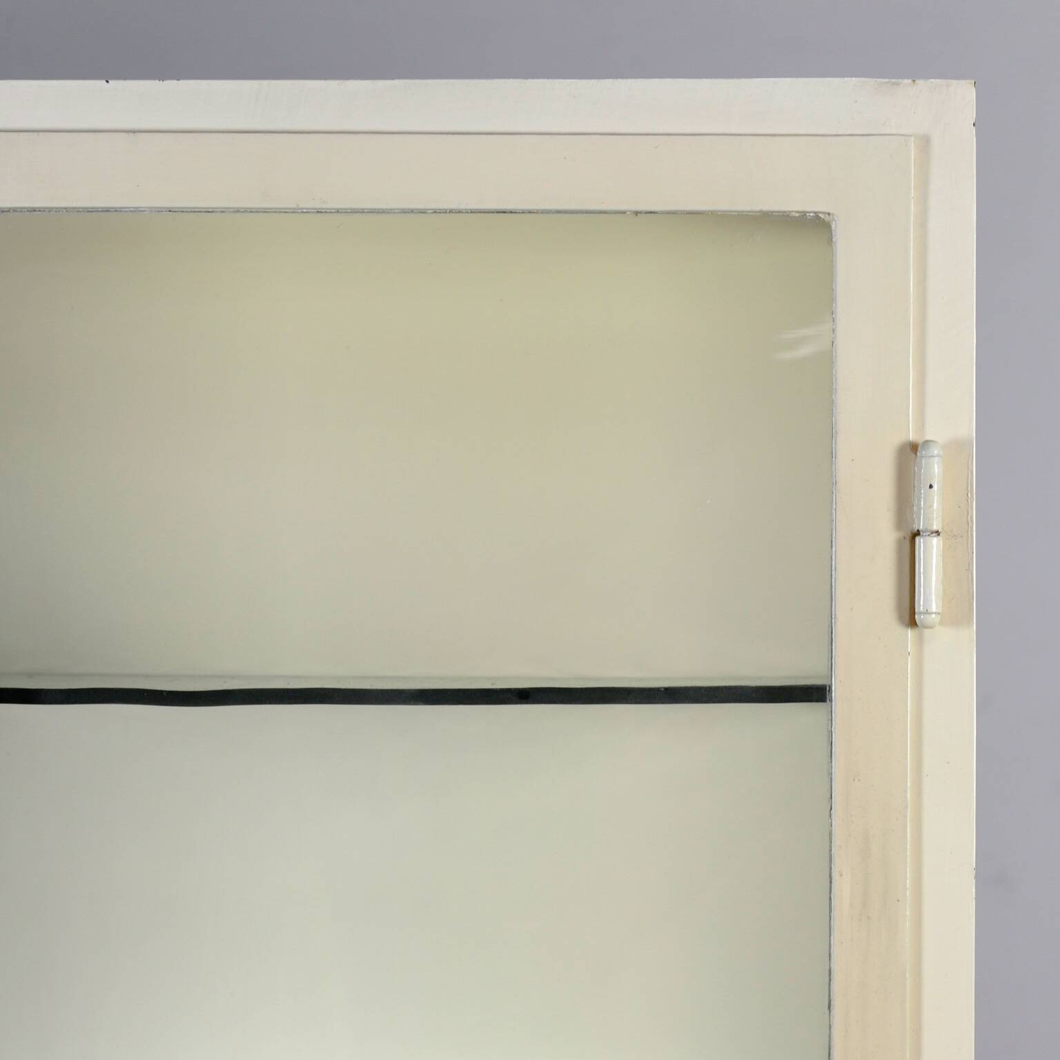Iron medical cabinet, 1930s