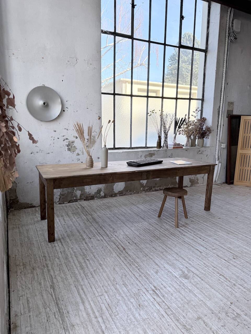 Farm table in pine 1950 250cm