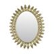 Vintage Deknudt Sun Mirror Sunburst Gold Acanthus Sixties