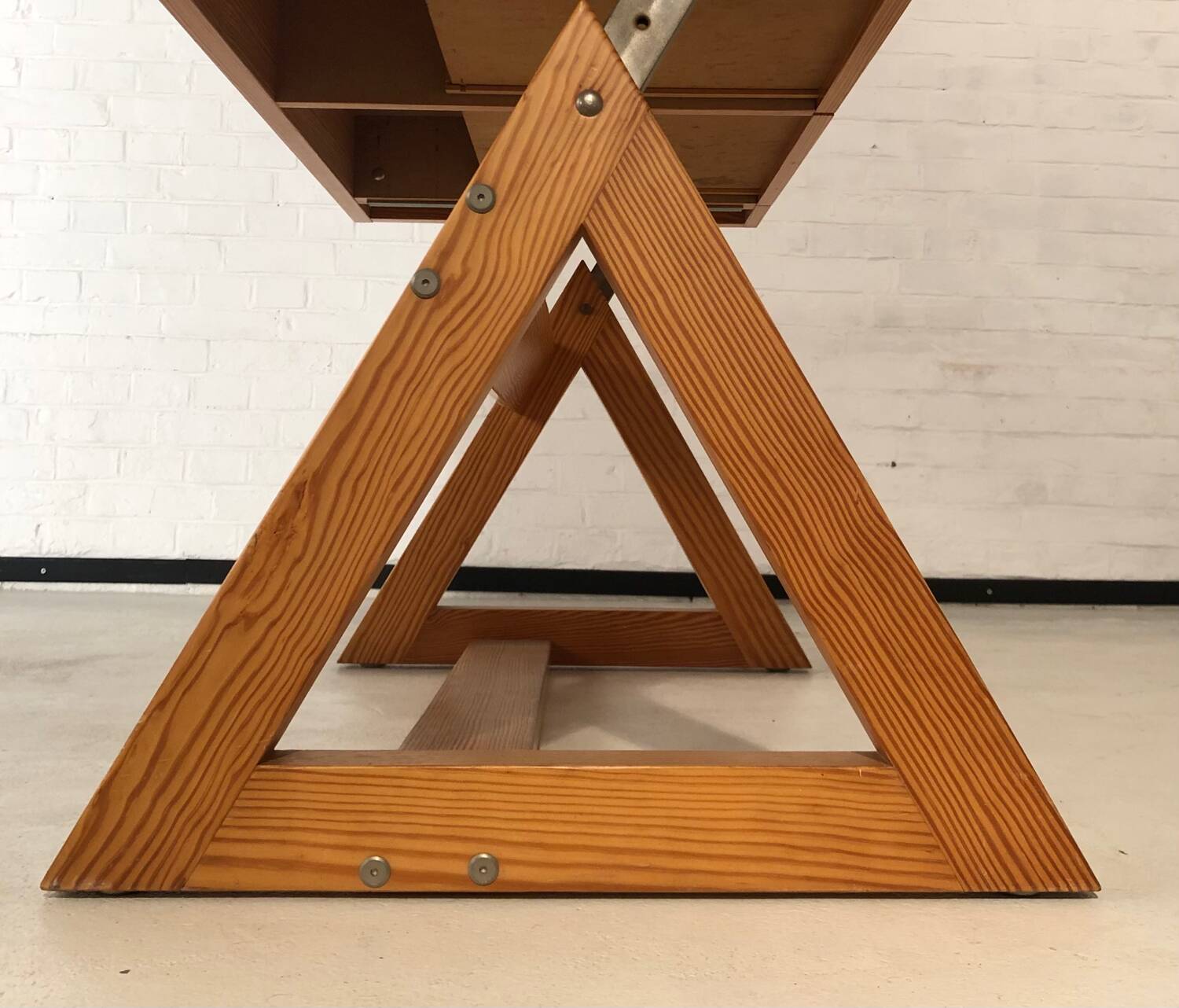 Pine Desk 1979 by Hulsta Germany