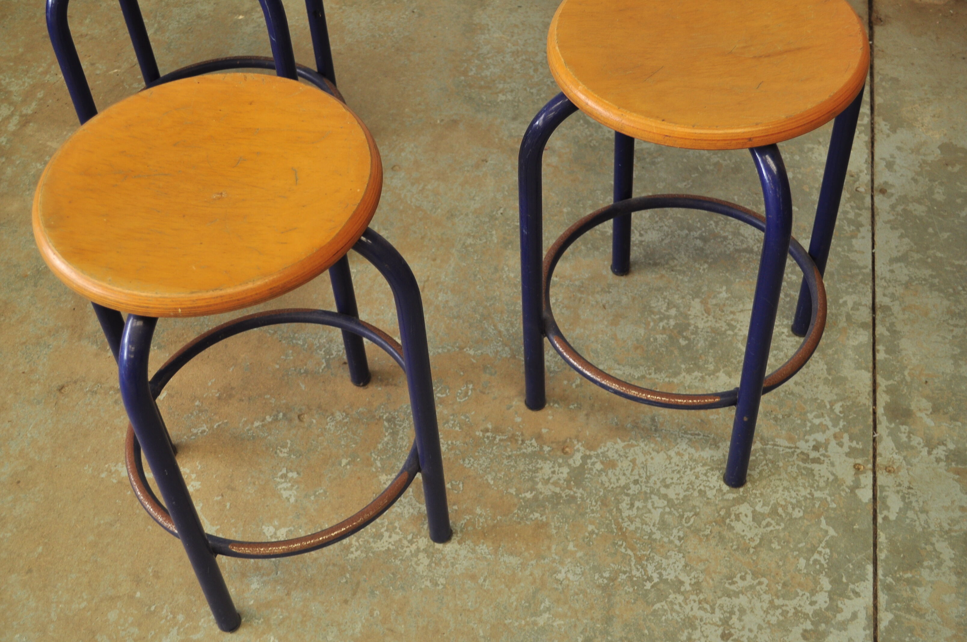 Set of 3 school stools