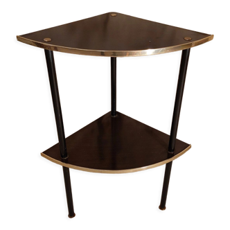 Corner shelf in formica 70s