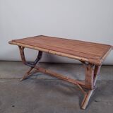 Rattan coffee table