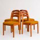 Dyrlund dining chair teakwood