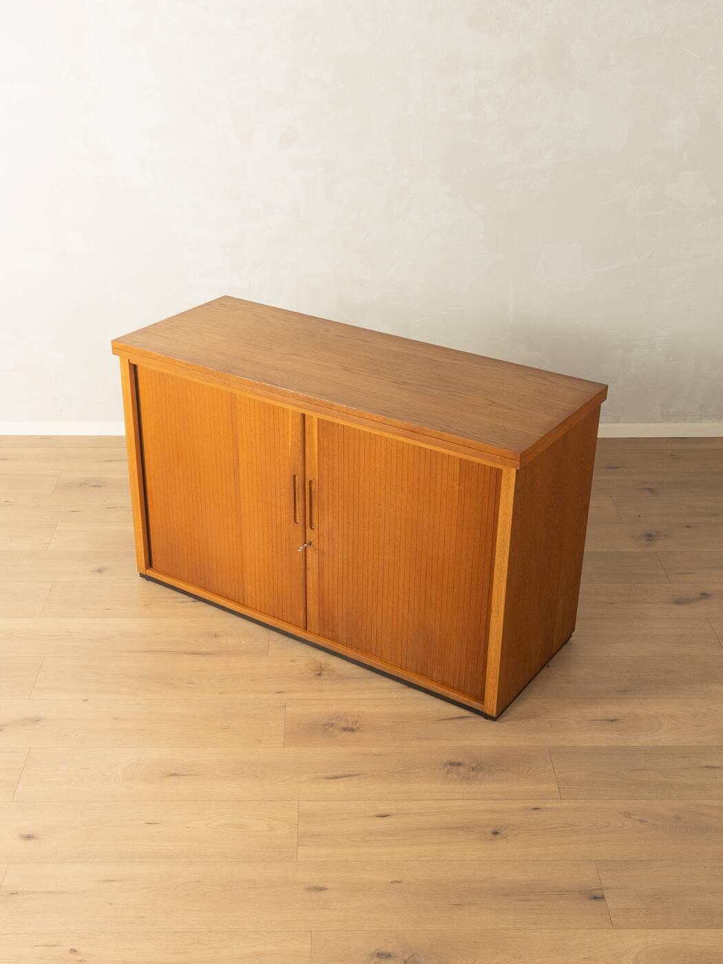 Very rare functional mid-century desk, 1960s, solid wood, Germany