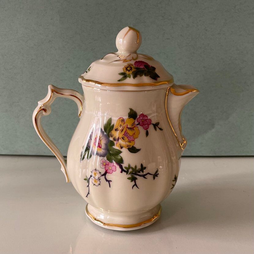 Tea and coffee set, Bernardaud, Bengali, Limoges