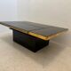 Sliding coffee table - hidden bar - Belgo Chrom