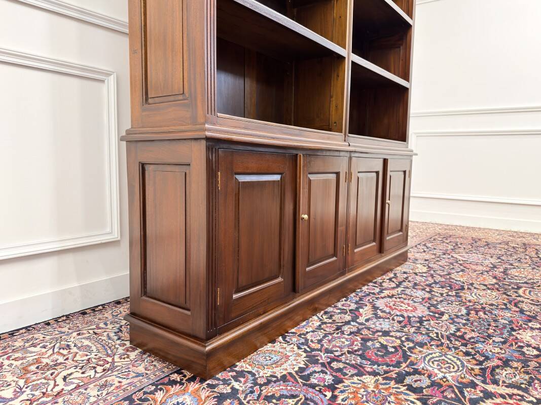 Classic English Semi Open Bookcase