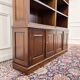 Classic English Semi Open Bookcase