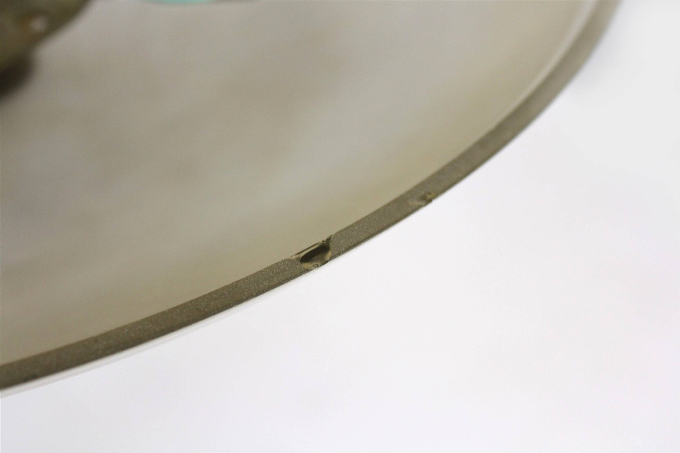 Brass and Curved Glass Ceiling Light from ESC Zukov, 1940s