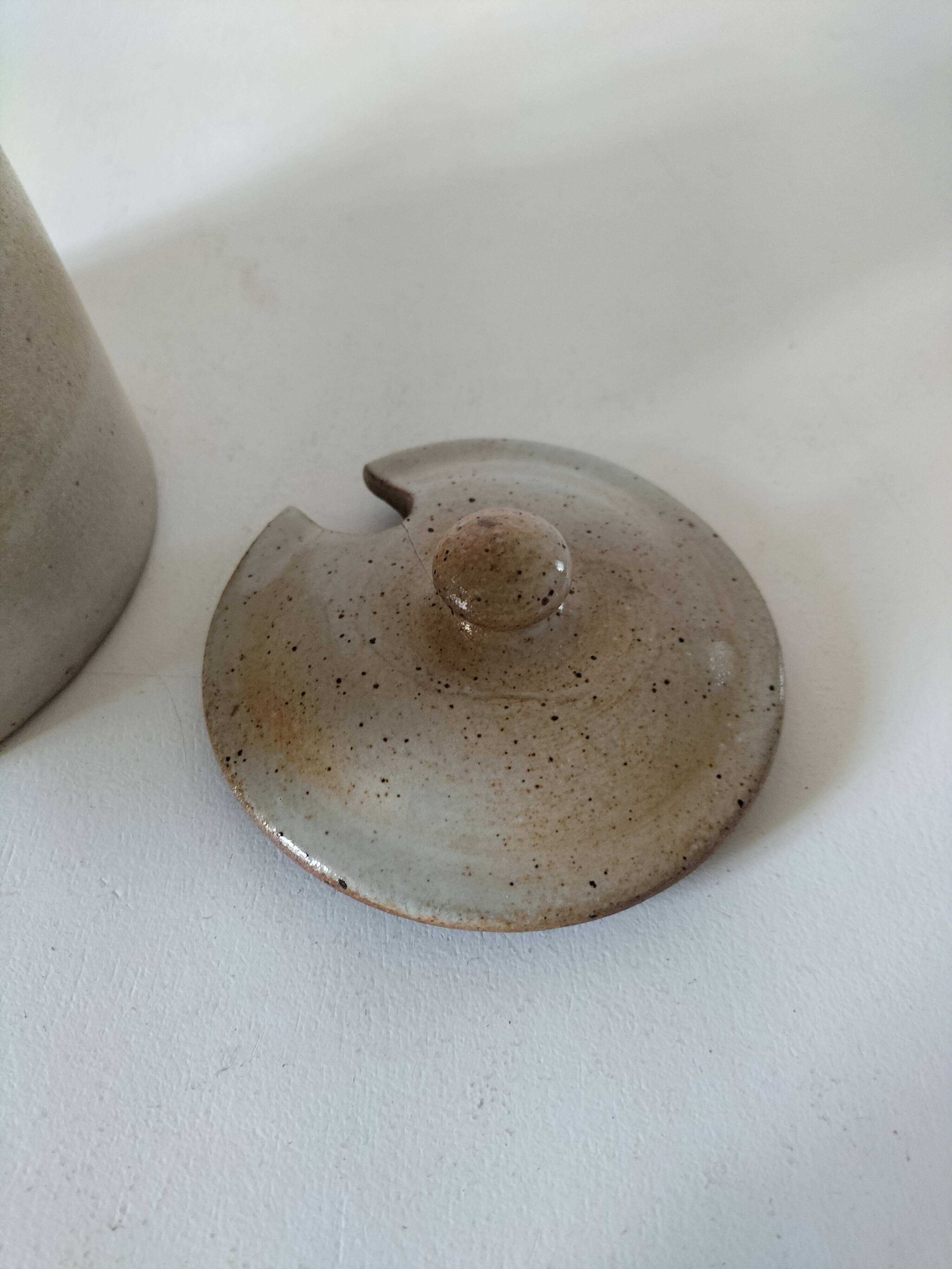 Marais Stoneware Chocolate Pot