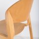 Set of 6 vintage chairs in thermoformed wood