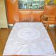Powder pink cotton tablecloth