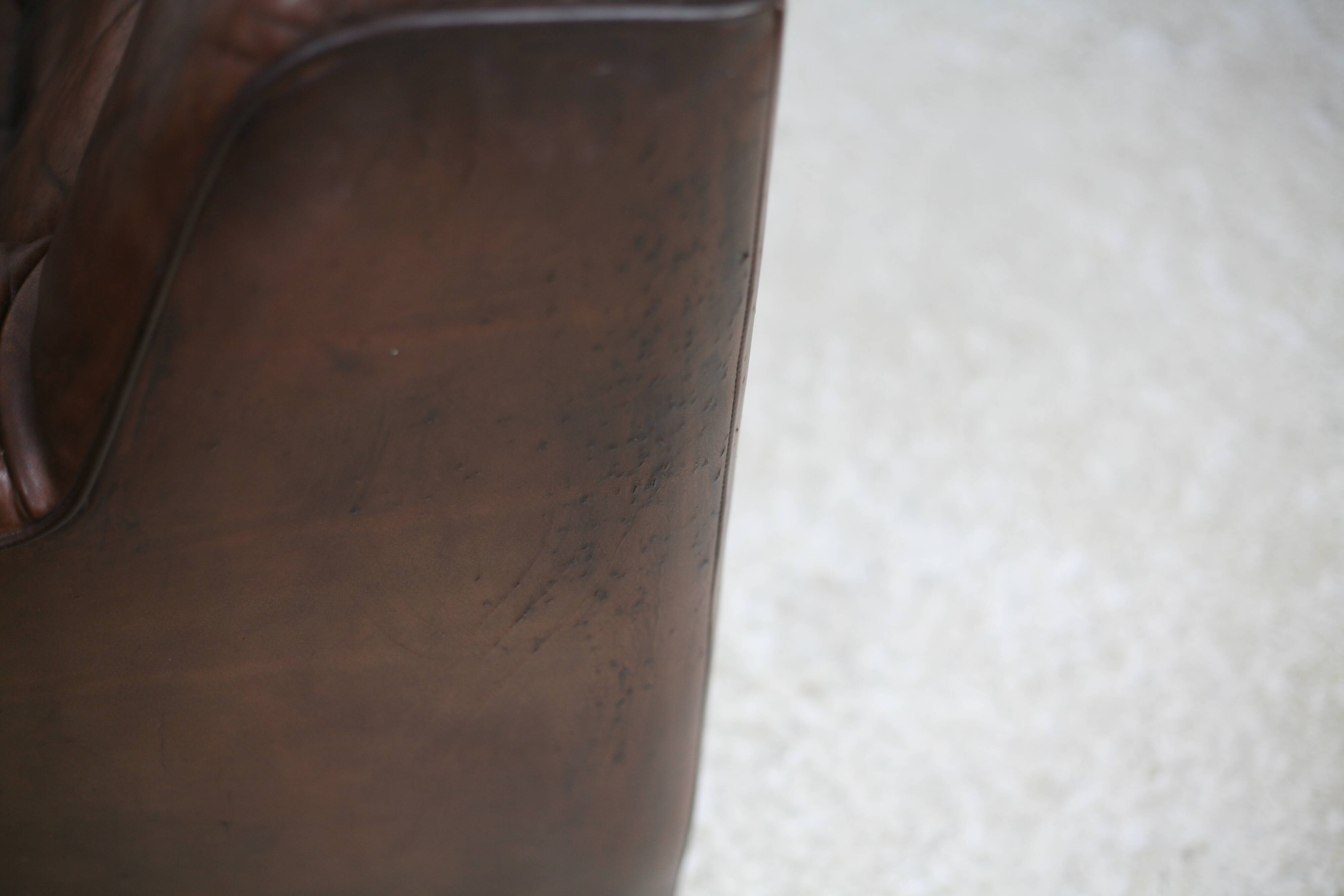 De Sede DS 43 sofa. 2 seats, leather, Switzerland, circa 1970