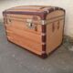 Domed quality b.b paris nineteenth century travel trunk