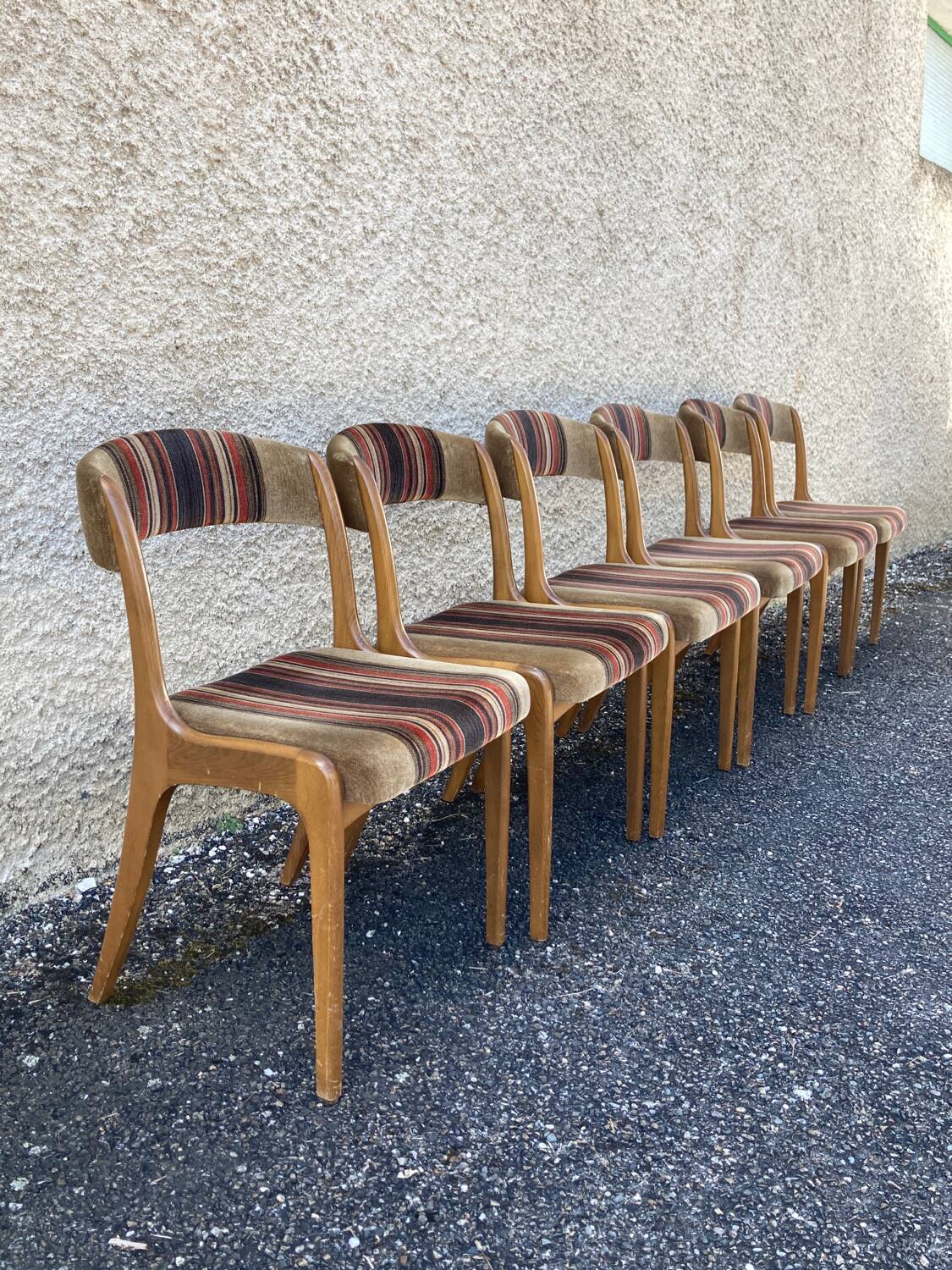 Six Baumann Gondola chairs