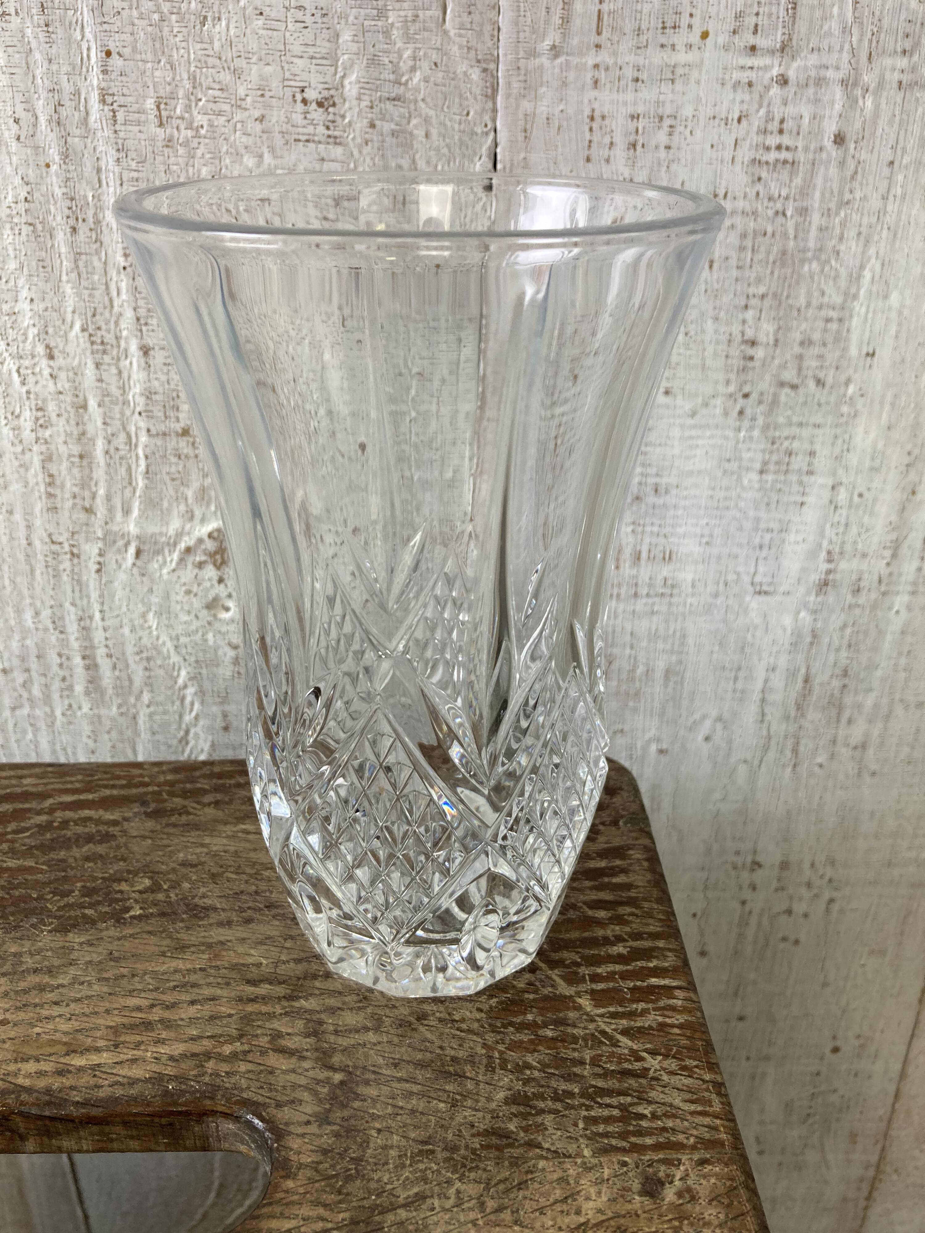 Crystal vase