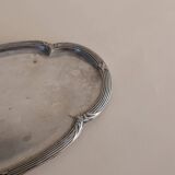 Small silver-plated metal dish