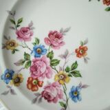 6 Limoges porcelain dessert plates Raynaud é Cie