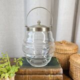 Chiseled glass cookie bucket