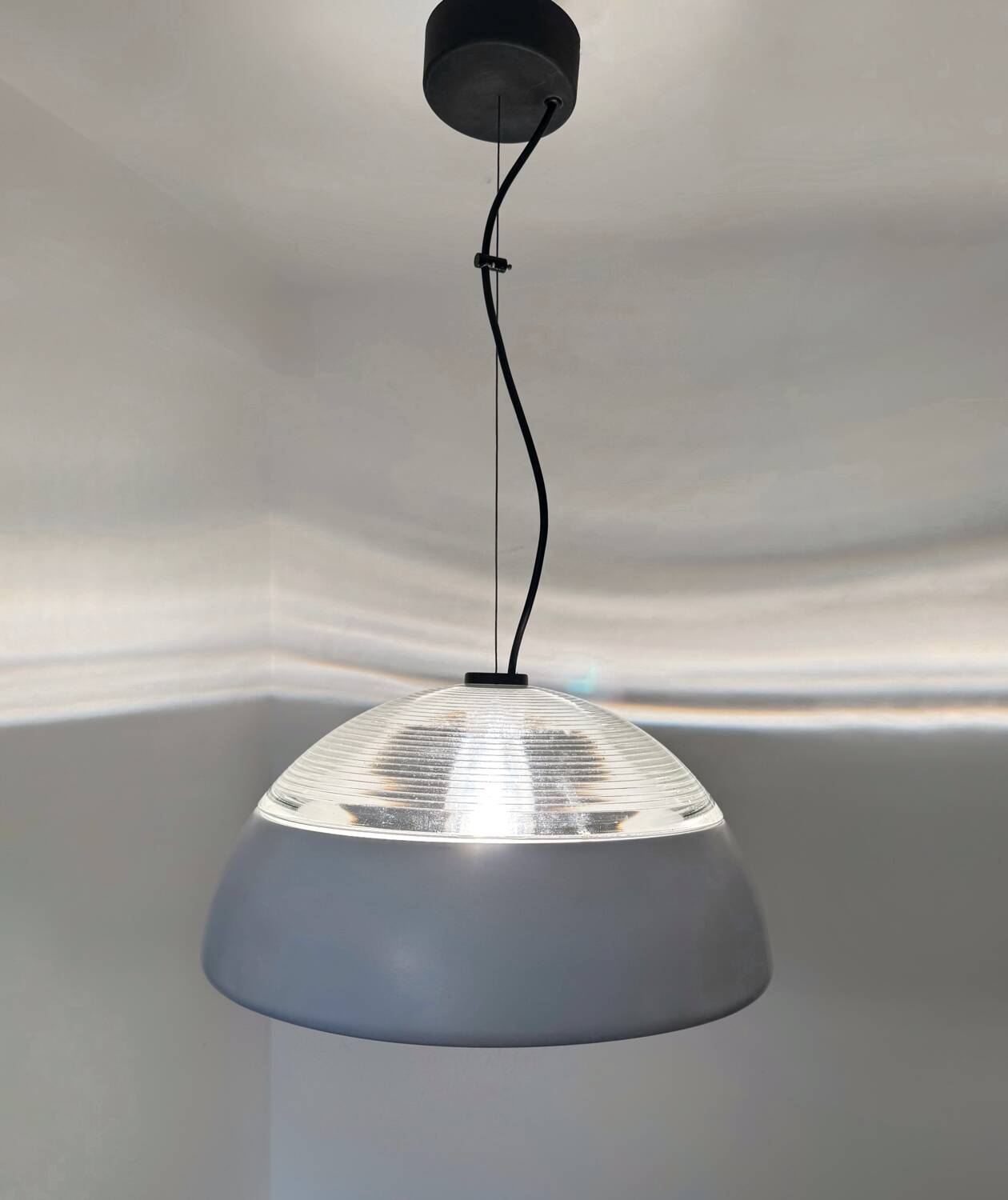 Holophane chandelier design Space Age 70´s