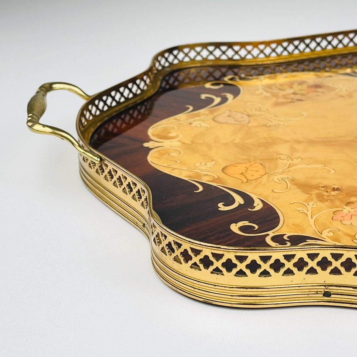 Vintage serving tray, Italy, 1960s