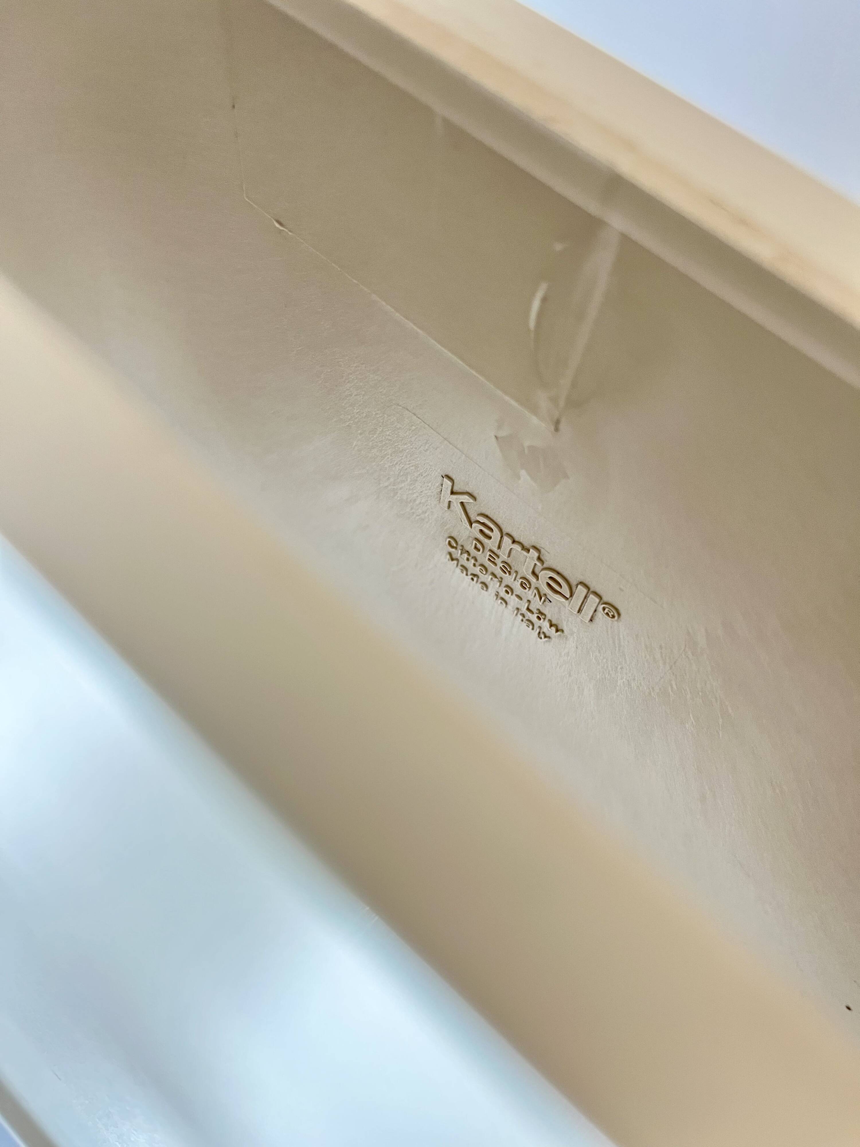 Vintage Kartell Gastone Foldable Bar Cart by Antonio Citterio, 1980s Italy