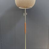 1960s floor lamp with globe shape shade