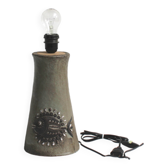 Vintage ceramic table lamp by Dour - M.-H. Battle - Belgium