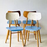 Chaises de salle à manger vintage de Ton, 1960'