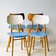 Chaises de salle à manger vintage de Ton, 1960'