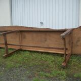 Brutalist farmhouse table