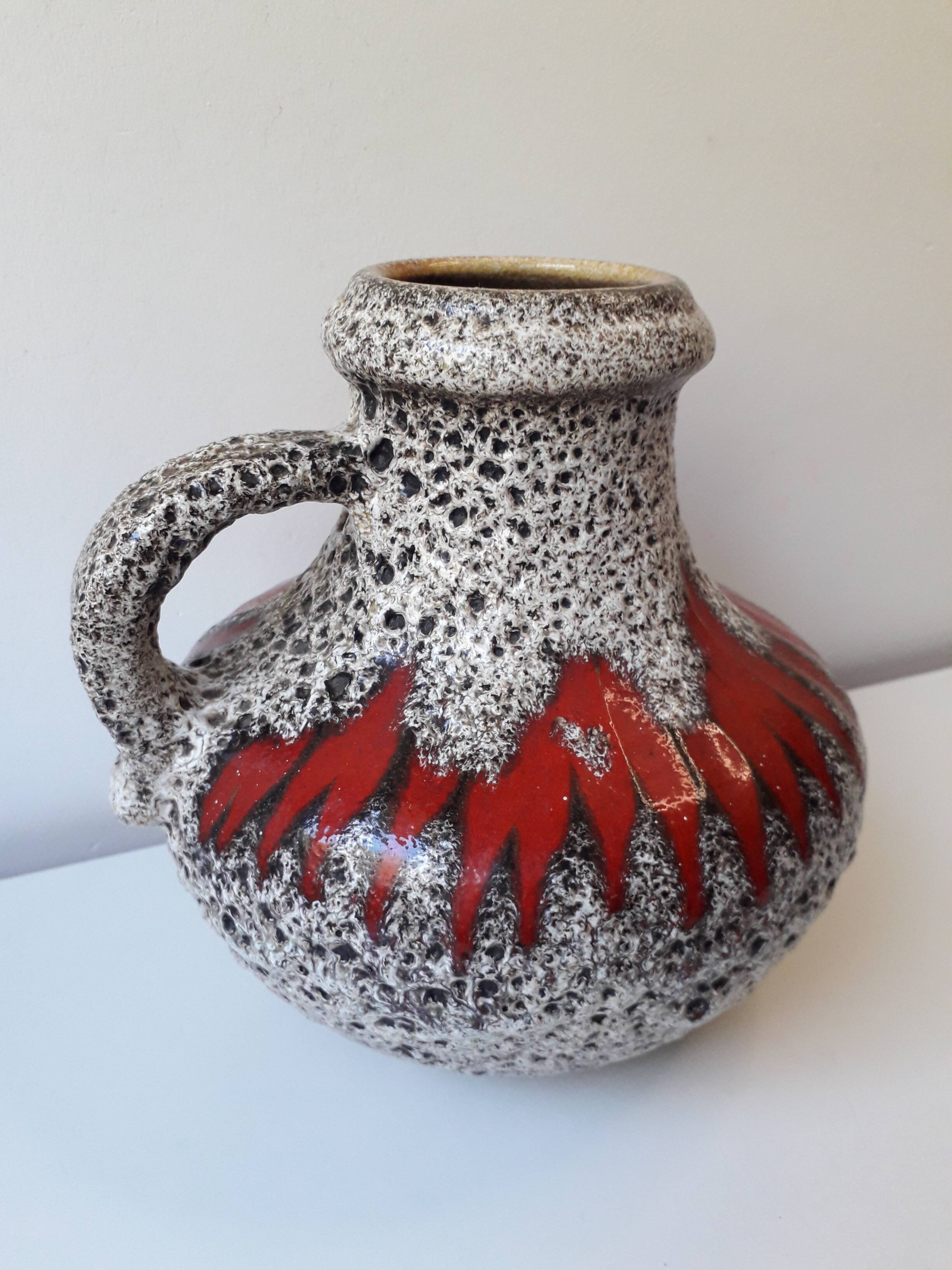 Ceramic vase Keramik Lora Scheurich (1960s)