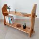 Vintage wall shelf in pine from the 70s/80s.